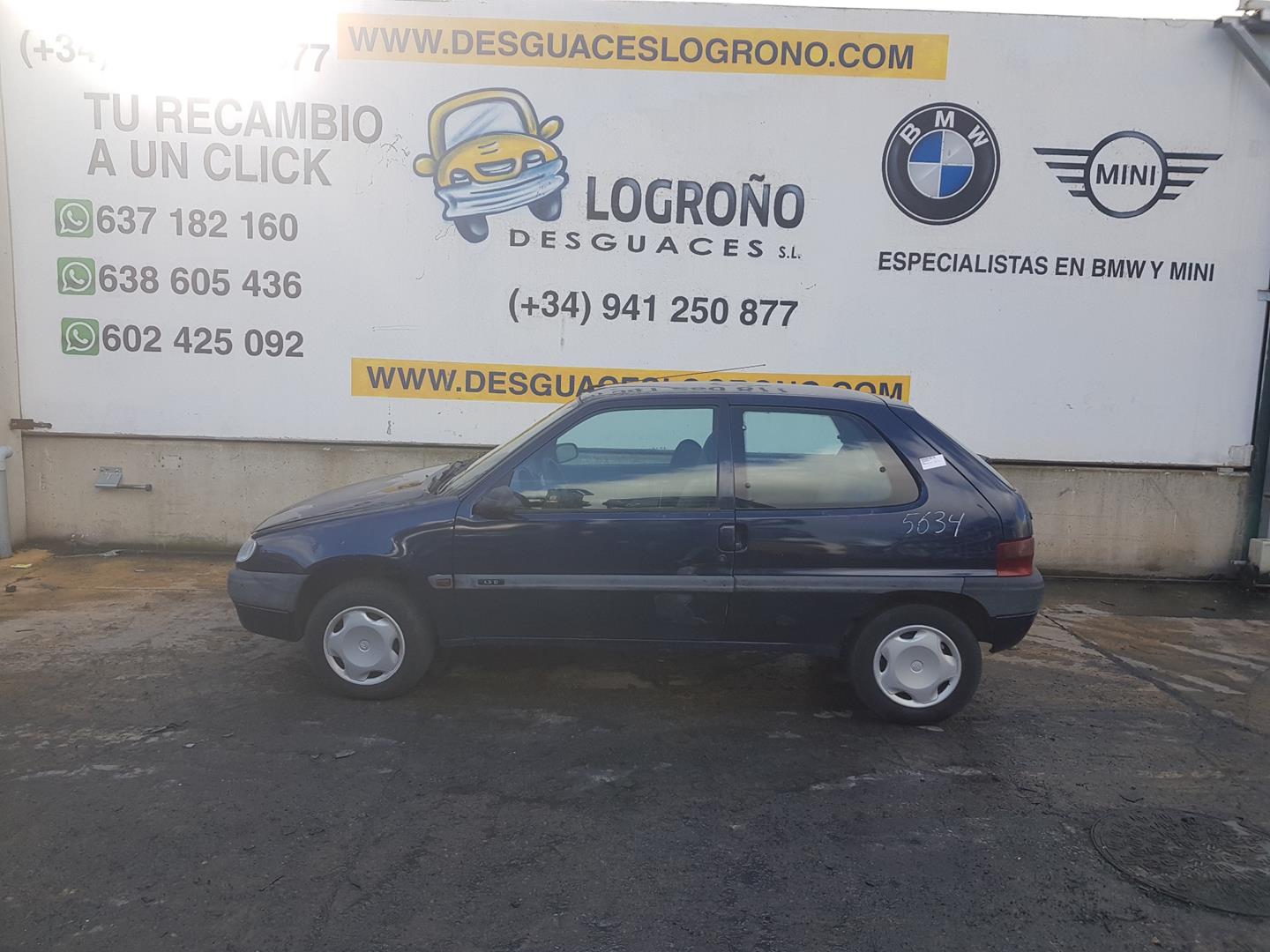 CITROËN Saxo 2 generation (1996-2004) Капот 7901F6,7901F6,COLORAZUL 19861729