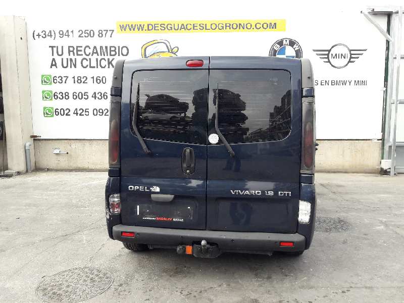 OPEL Vivaro A (2002-2006) Правый угол заднего бампера 91166146,91166146,AZULOSCURO 19672847