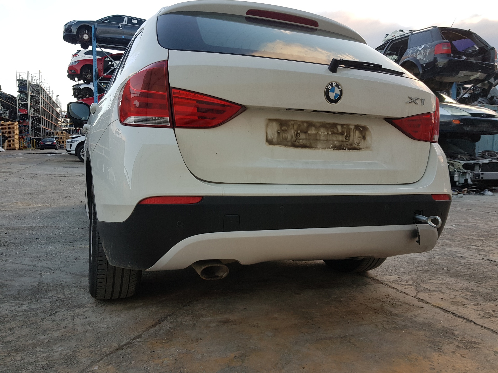 BMW X1 E84 (2009-2015) Priekšējā kreisā augšējā vadības svira/ričags 6082T6,31122405859 23894735