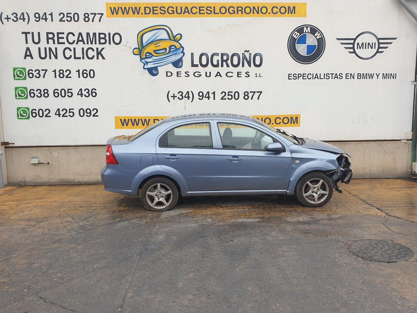 CHEVROLET Aveo T200 (2003-2012) Передняя правая дверь 96648796,96648796 19853993