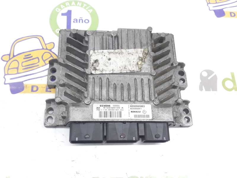 RENAULT Scenic 2 generation (2003-2010) Motora vadības bloks 8200565863, 8200592611, 2222DL 19632283