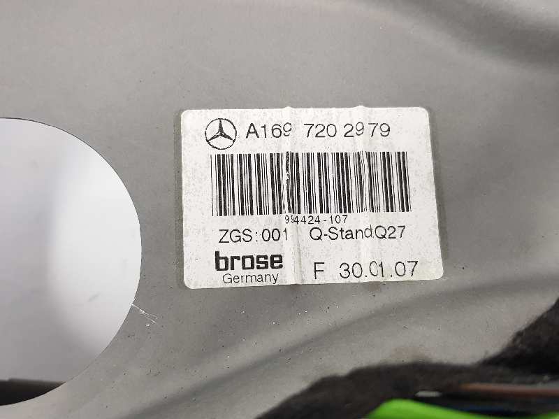 MERCEDES-BENZ B-Class W245 (2005-2011) Lève-vitre de porte avant gauche A1697202979, 1697202979 19713487