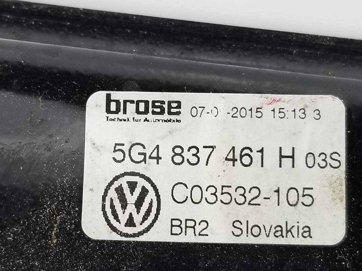 VOLKSWAGEN Golf 7 generation (2012-2024) Lève-vitre de porte avant gauche 5G4837461H, 5G4837461H, SINMOTOR 19942404