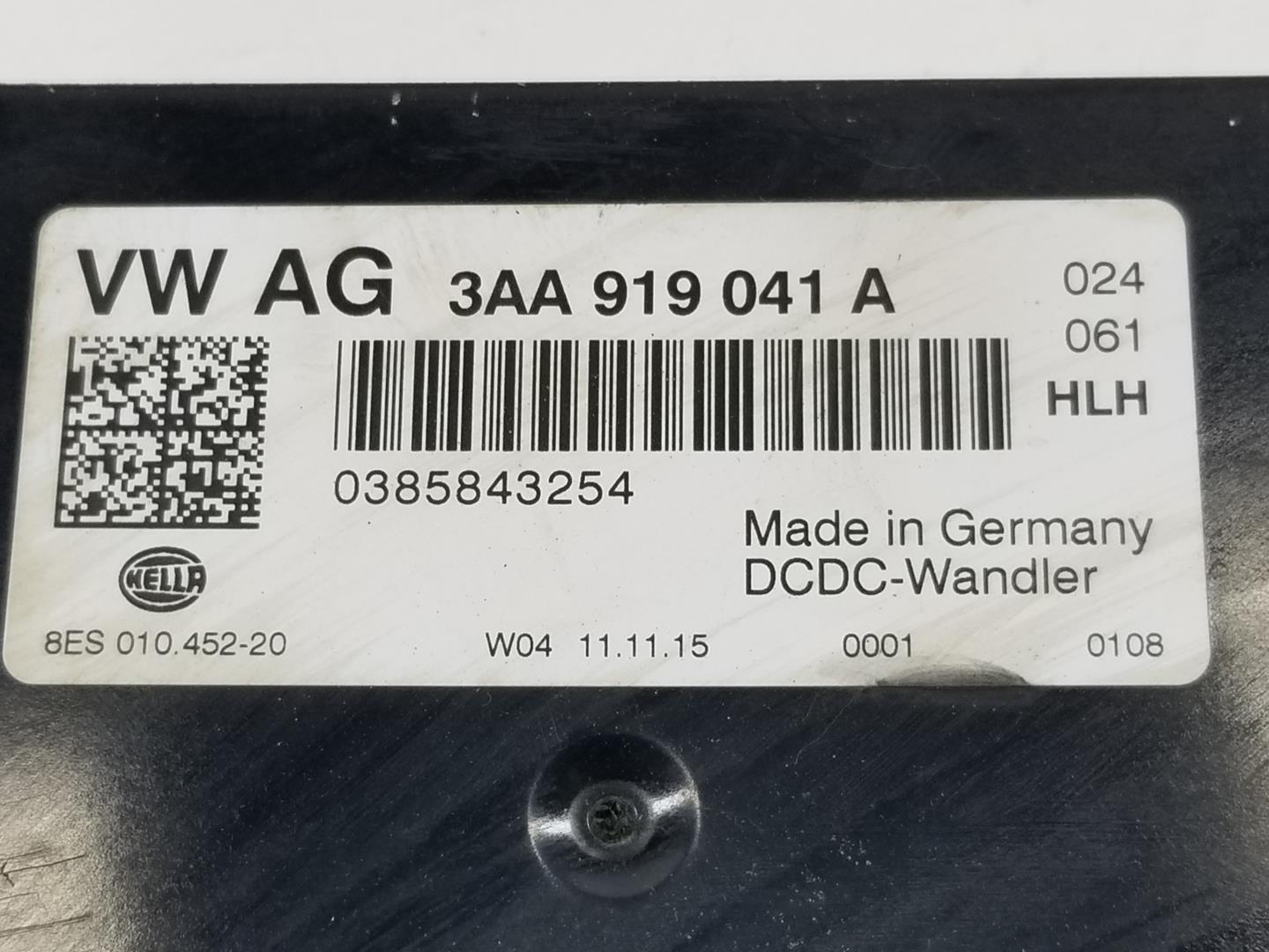 VOLKSWAGEN Tiguan 1 generation (2007-2017) Kiti valdymo blokai 3AA919041A, 3AA919041A 19915715