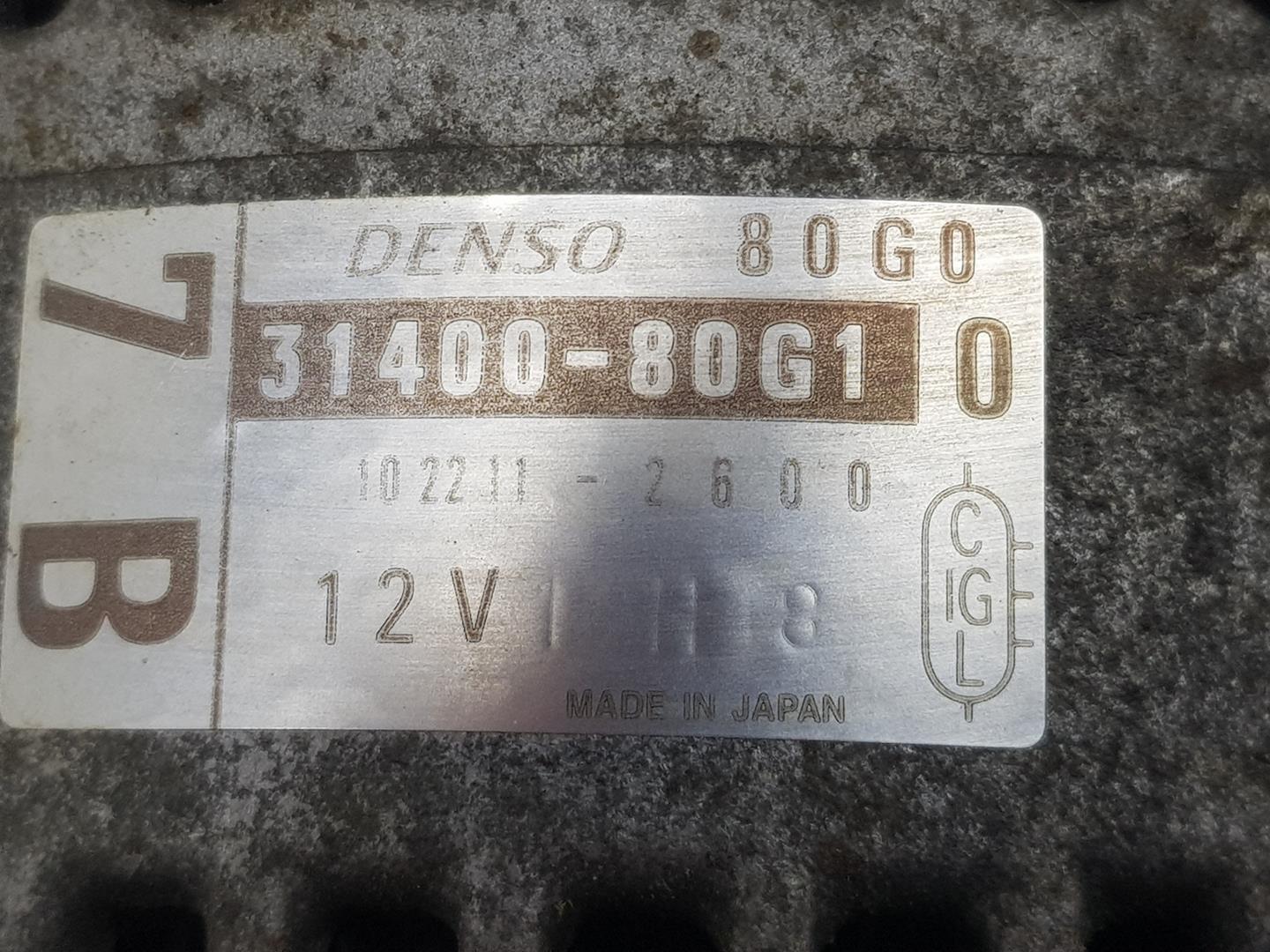SUZUKI Jimny 3 generation (1998-2018) Генератор 3140080G1, 3140080G1 24215022