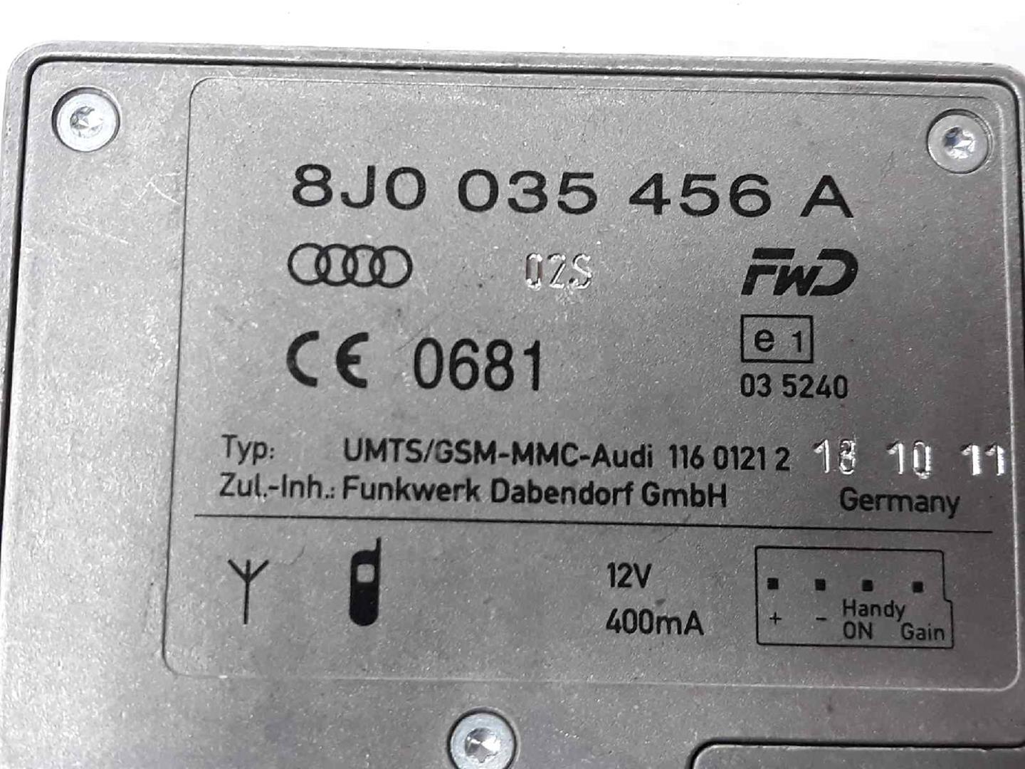 AUDI A7 C7/4G (2010-2020) Підсилювач звуку 8J0035456A,8J0035456A 19686439