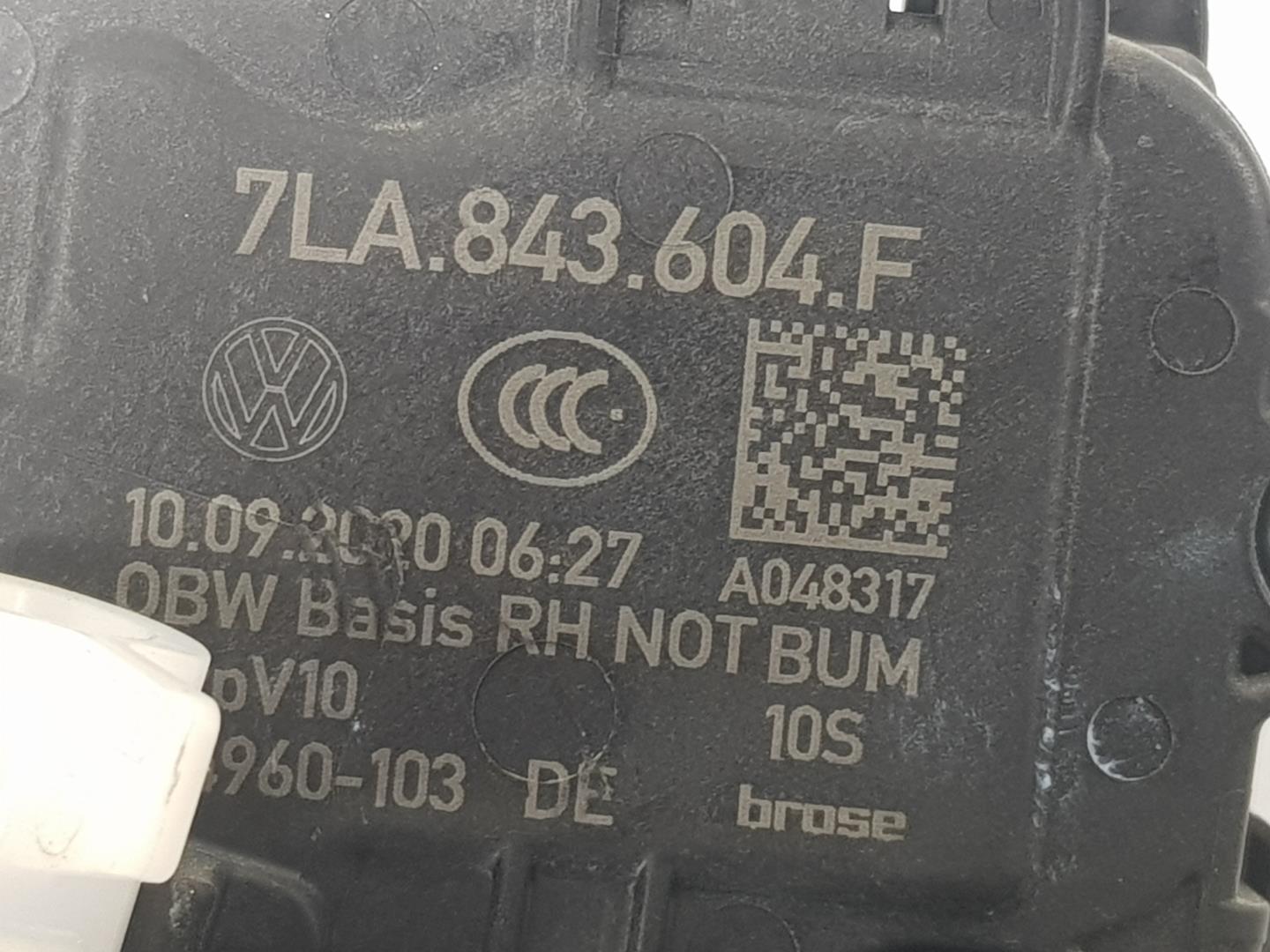 VOLKSWAGEN Transporter T6 (2015-2024) Încuietoarea ușă laterală dreapta 7LA843604F, 7LA843604F 24206176