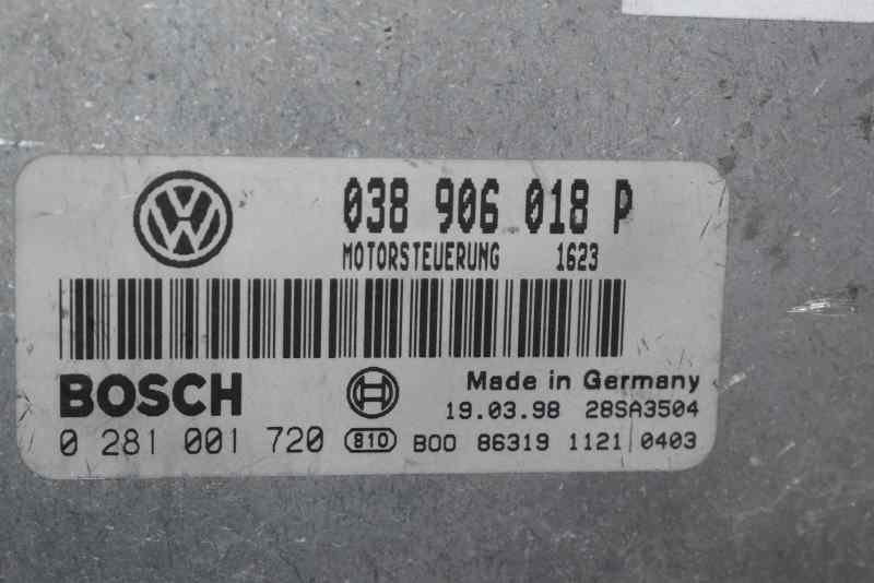 VOLKSWAGEN Passat B5 (1996-2005) Engine Control Unit ECU 038906018P,2222DL 19564557