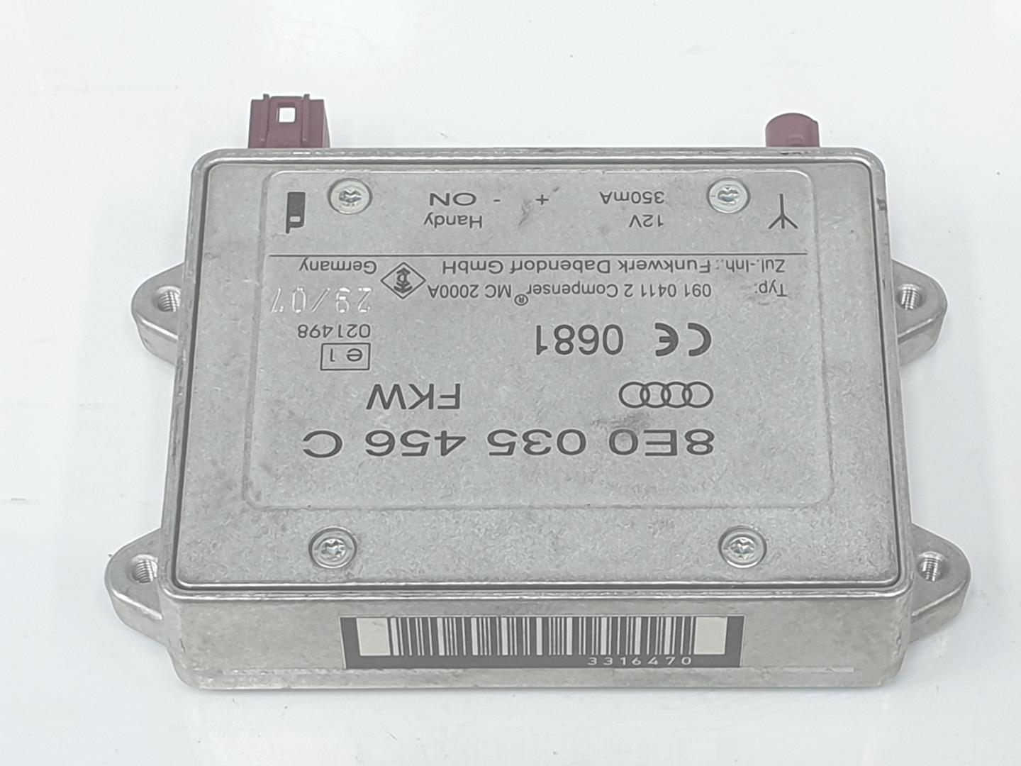 AUDI A4 B6/8E (2000-2005) Other Control Units 8E0035456C, 8E0035456C 19890379