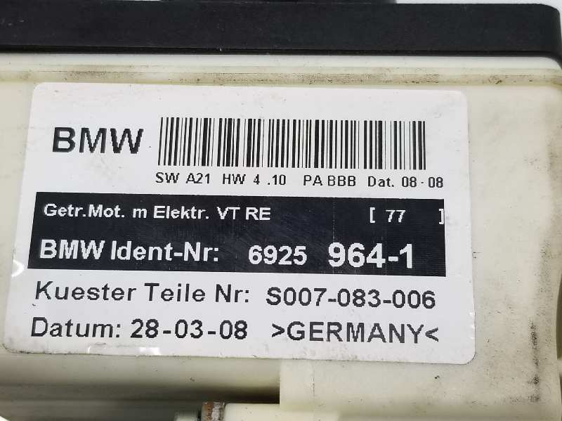 BMW X3 E83 (2003-2010) Priekinių dešinių durų stiklo pakelėjo varikliukas 6925964, 67626925964 19743039