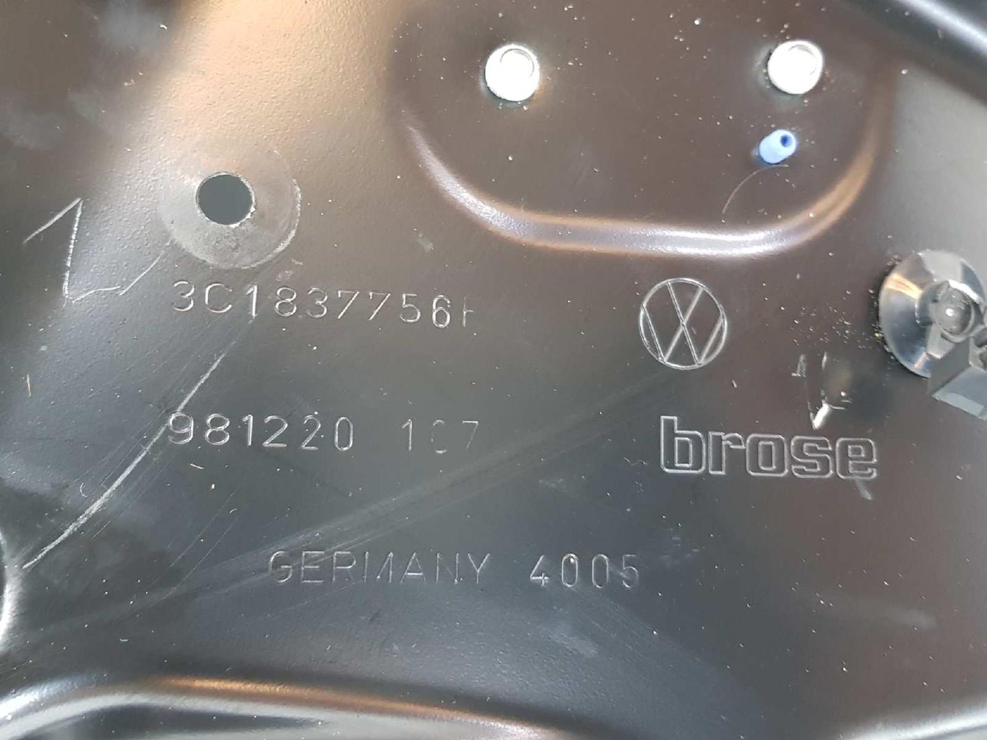 VOLKSWAGEN Passat Variant 1 generation (2010-2024) Vindusregulator foran høyre dør 3C1837756H, 981220107, 3C1837462H 19665279