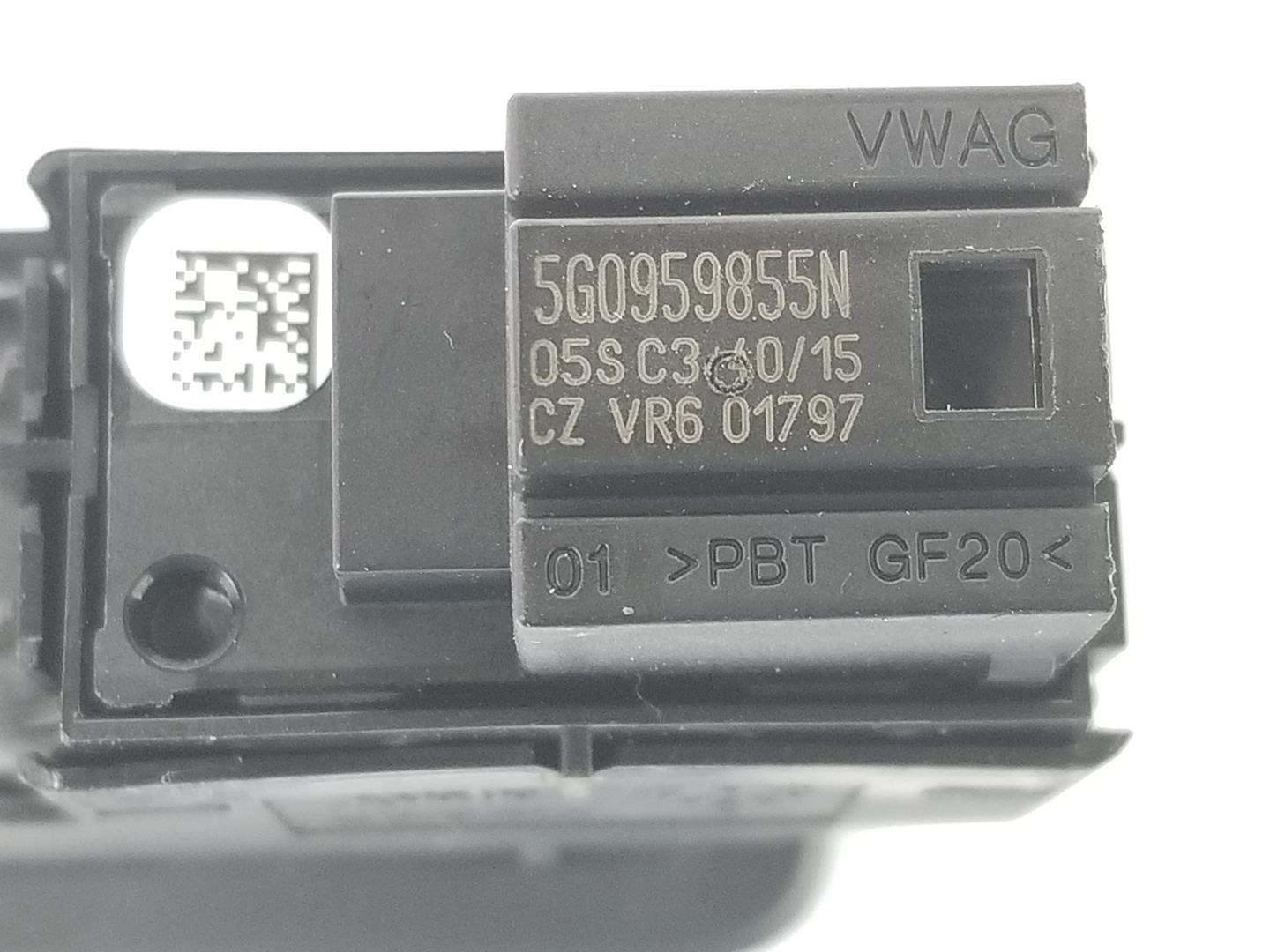 VOLKSWAGEN Golf 7 generation (2012-2024) Front Right Door Window Switch 5G0959855L, 5G0959855L 19843015