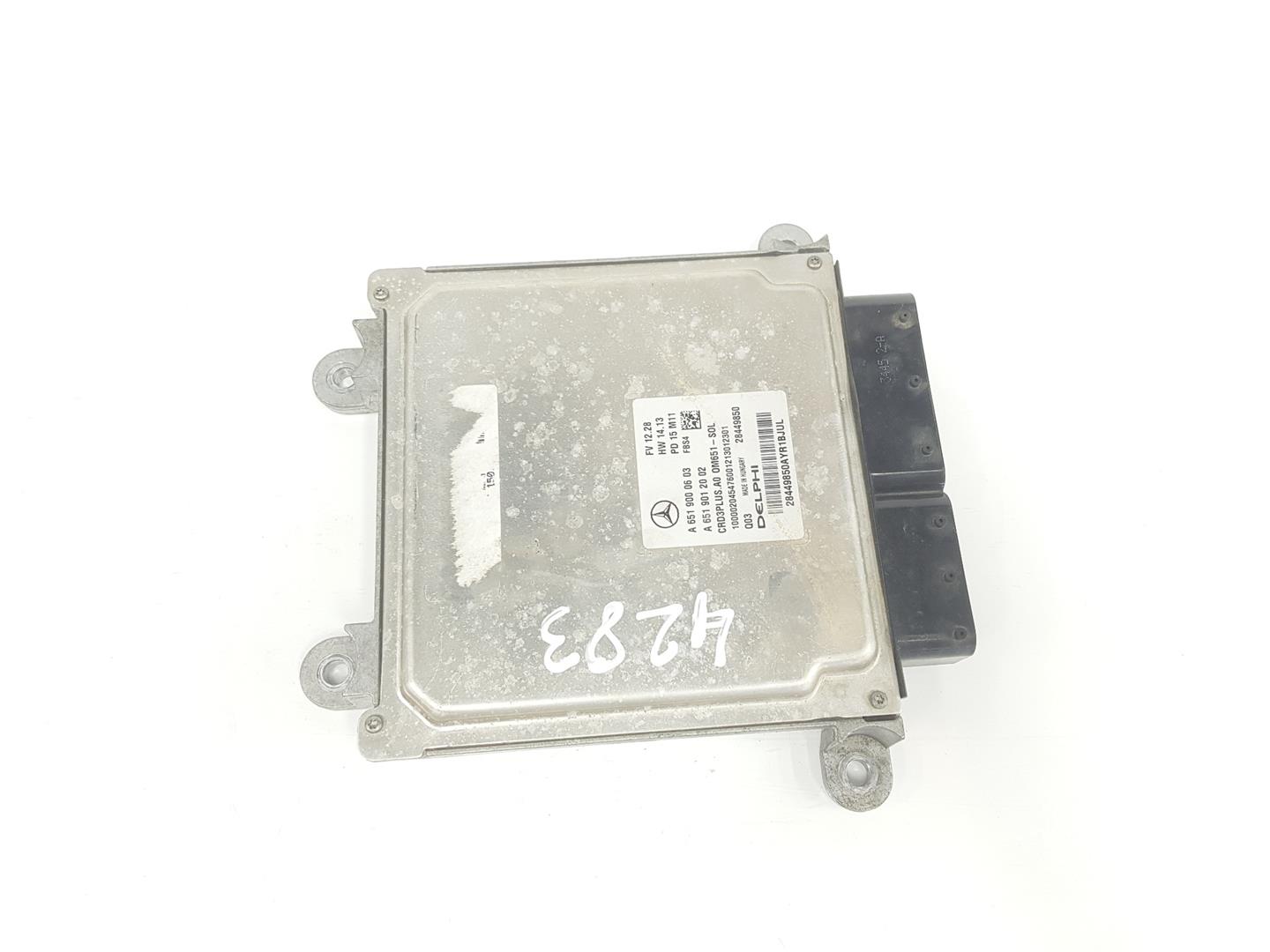 MERCEDES-BENZ C-Class W205/S205/C205 (2014-2023) Engine Control Unit ECU A6450900048, A6519012002 19777138