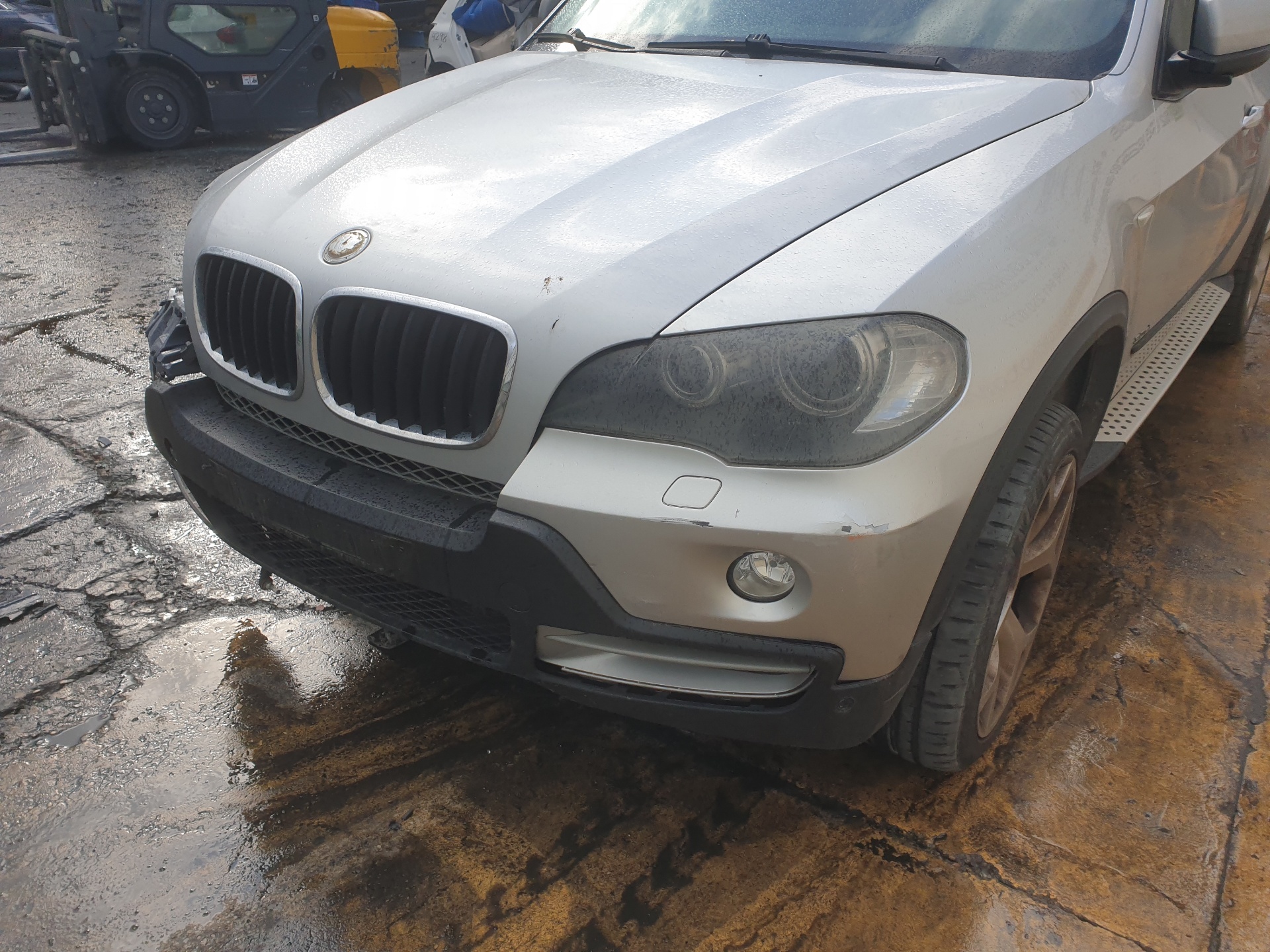 BMW X5 E70 (2006-2013) Aizmugurējo kreiso durvju loga pacēlāja motorīts 67627267691,7267691 24228751