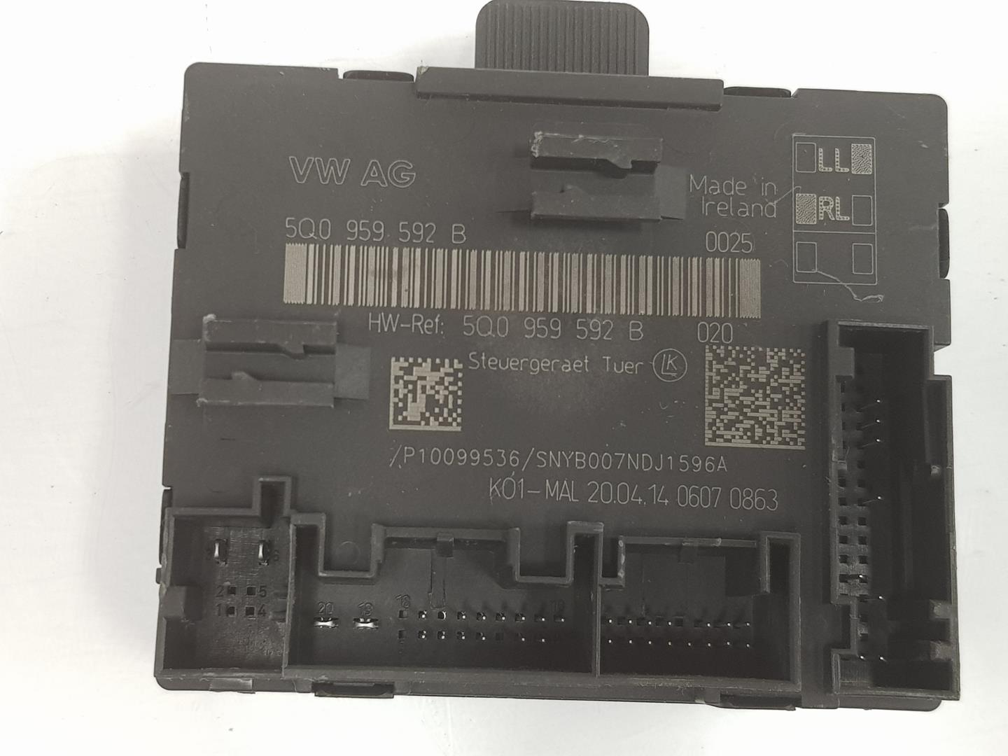 VOLKSWAGEN Variant VII TDI (2014-2024) Other Control Units 5Q0959592B, 5Q0959592B, 2222DL 24190224