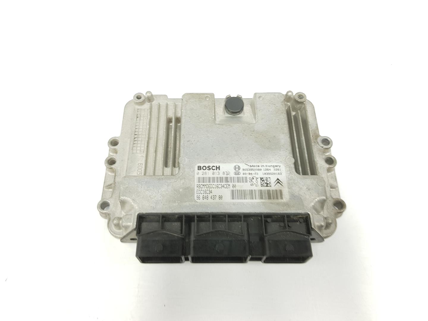 PEUGEOT C4 1 generation (2004-2011) Unitate de control motor 9664843780, 9664843780, 2222DL 19808951