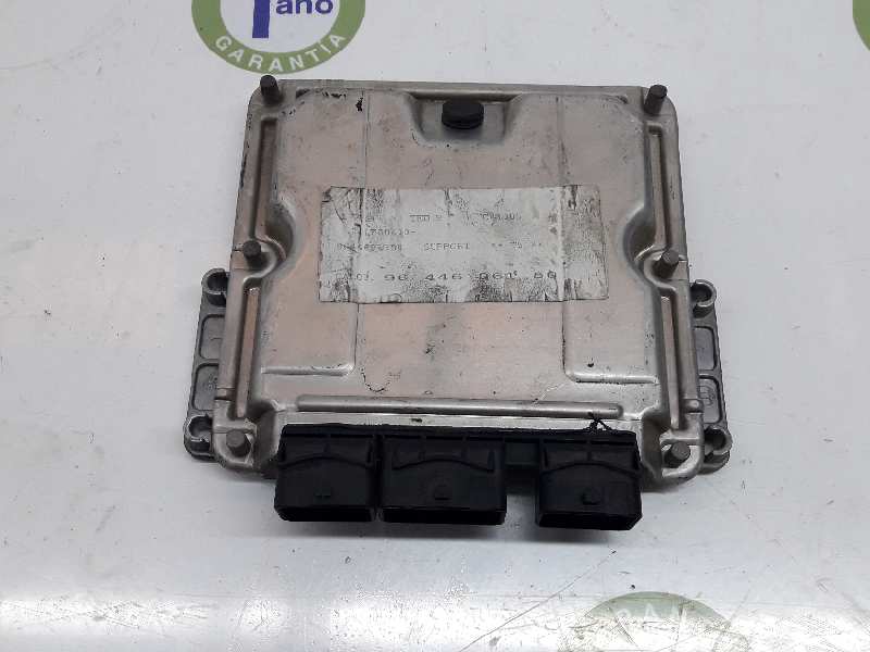 PEUGEOT 307 1 generation (2001-2008) Engine Control Unit ECU 9644606180 19670055