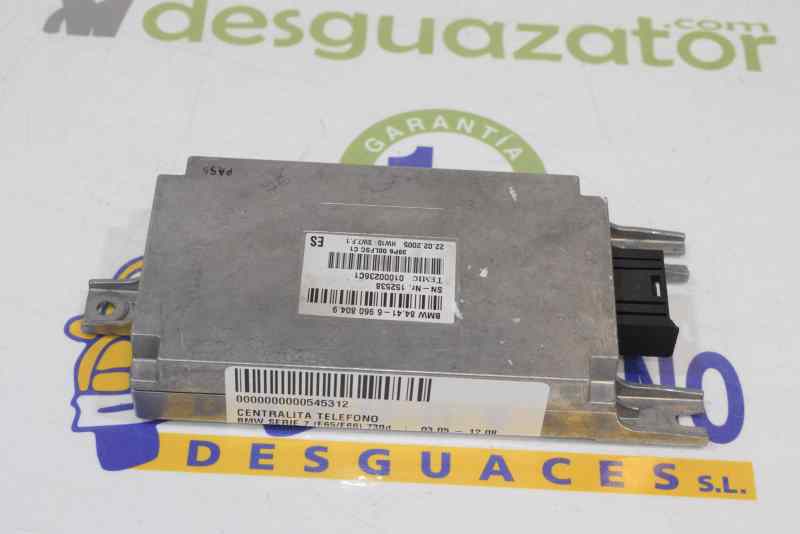 BMW 7 Series E65/E66 (2001-2008) Phone control unit 84416960804,84416960804,01000236C1 19567957