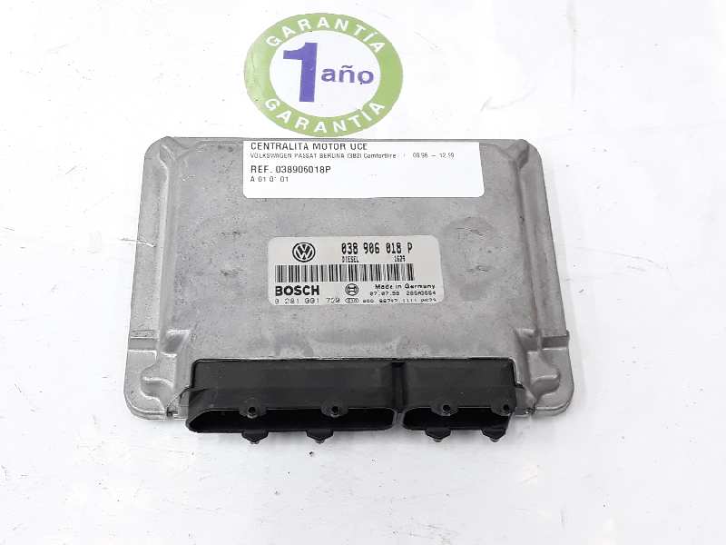 VOLKSWAGEN Passat B5 (1996-2005) Engine Control Unit ECU 038906018P, 0281001720, 2222DL 19655858