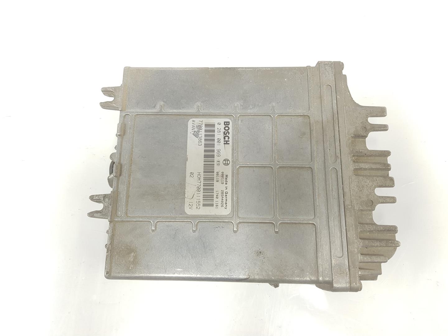 RENAULT Megane 1 generation (1995-2003) Engine Control Unit ECU 7700111552,7700113863,02810019692222DL 19893325