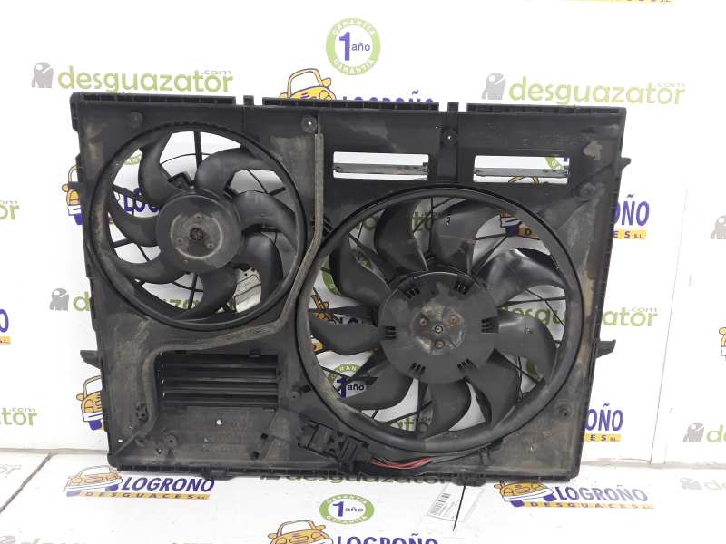 AUDI Q7 4L (2005-2015) Difūzoriaus ventiliatorius 7L0959455F, 7L0959455E, 7L0121207D 19625808