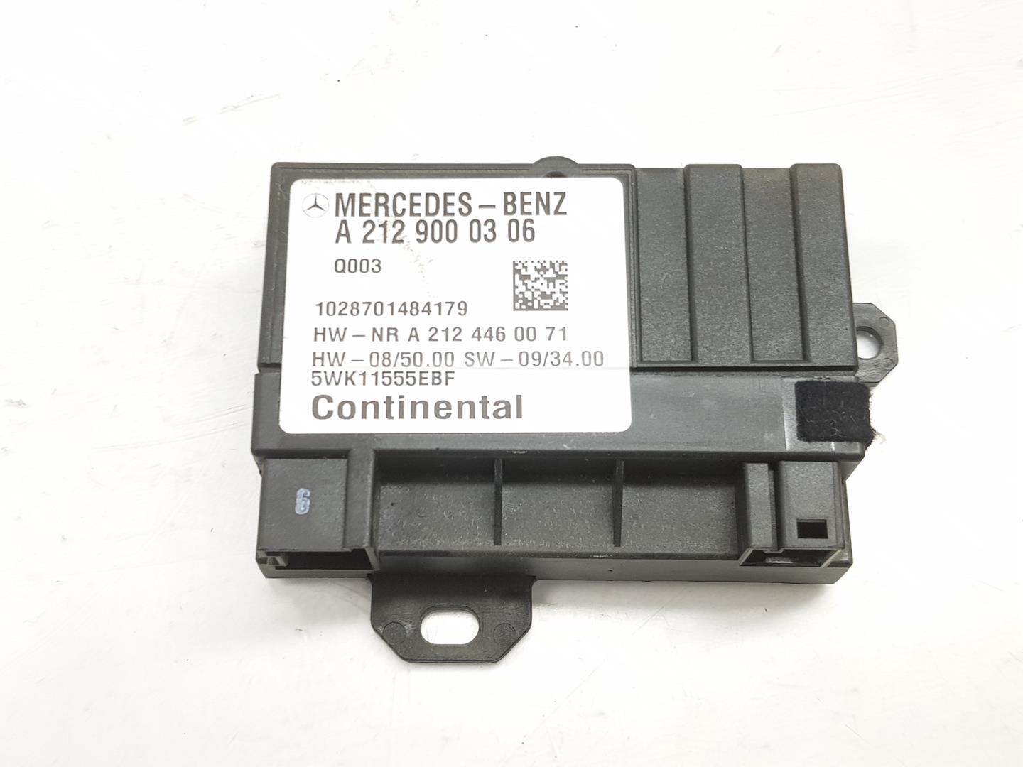 MERCEDES-BENZ E-Class W212/S212/C207/A207 (2009-2016) Other Control Units A2129000306, A2129000306 19929300
