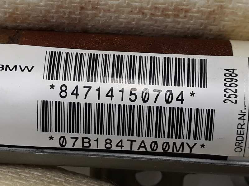 BMW X6 E71/E72 (2008-2012) Kairės pusės stogo oro pagalvė (SRS) 72127141507,72127141507 19912954