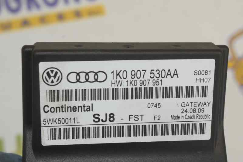 VOLKSWAGEN Golf 6 generation (2008-2015) Gateway kontrollenhet 1K0907530AA,1K0907951 26415476