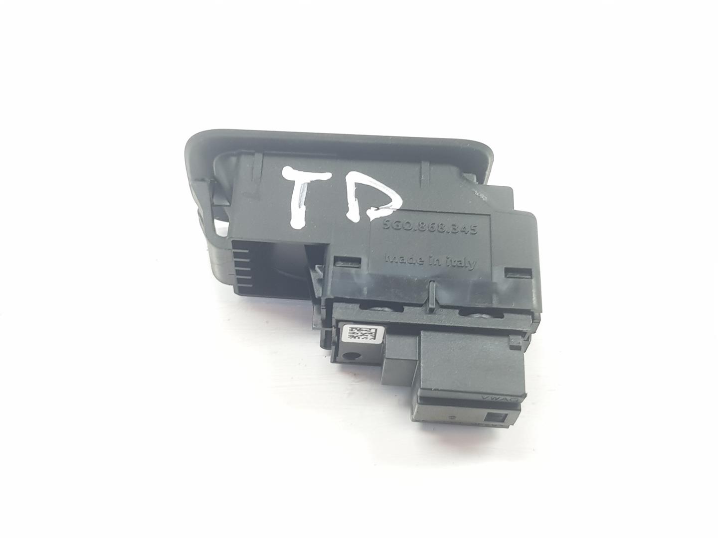 VOLKSWAGEN Golf 7 generation (2012-2024) Rear Right Door Window Control Switch 5G0959855L, 5G0868345 24156830