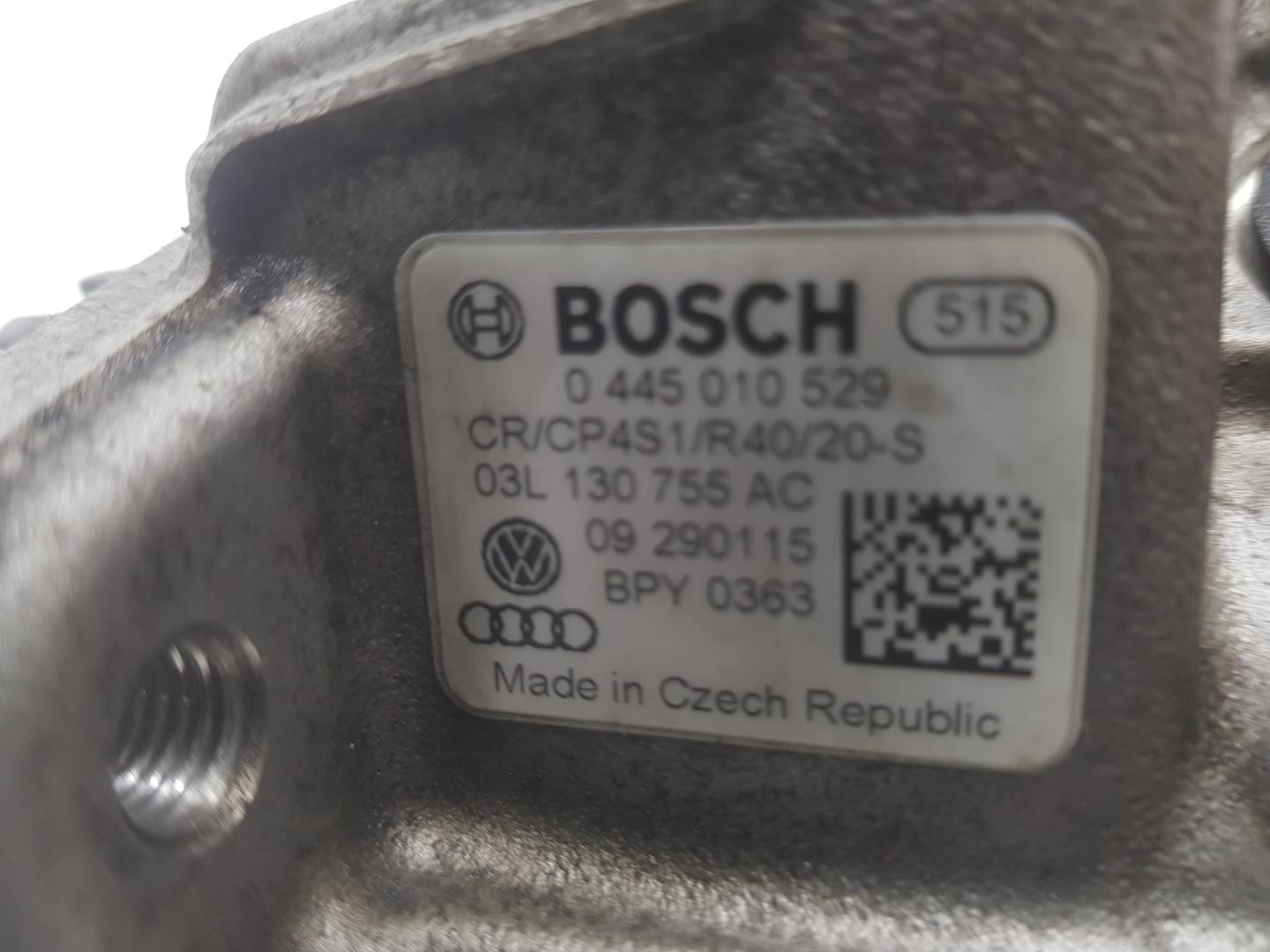 AUDI A6 C6/4F (2004-2011) Högtrycksbränslepump 03L130755AC,0445010529 19903187