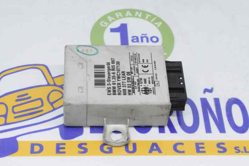 BMW X5 E53 (1999-2006) Immobiliser control unit 61356905667,61356905667,608377LEAR 19568489