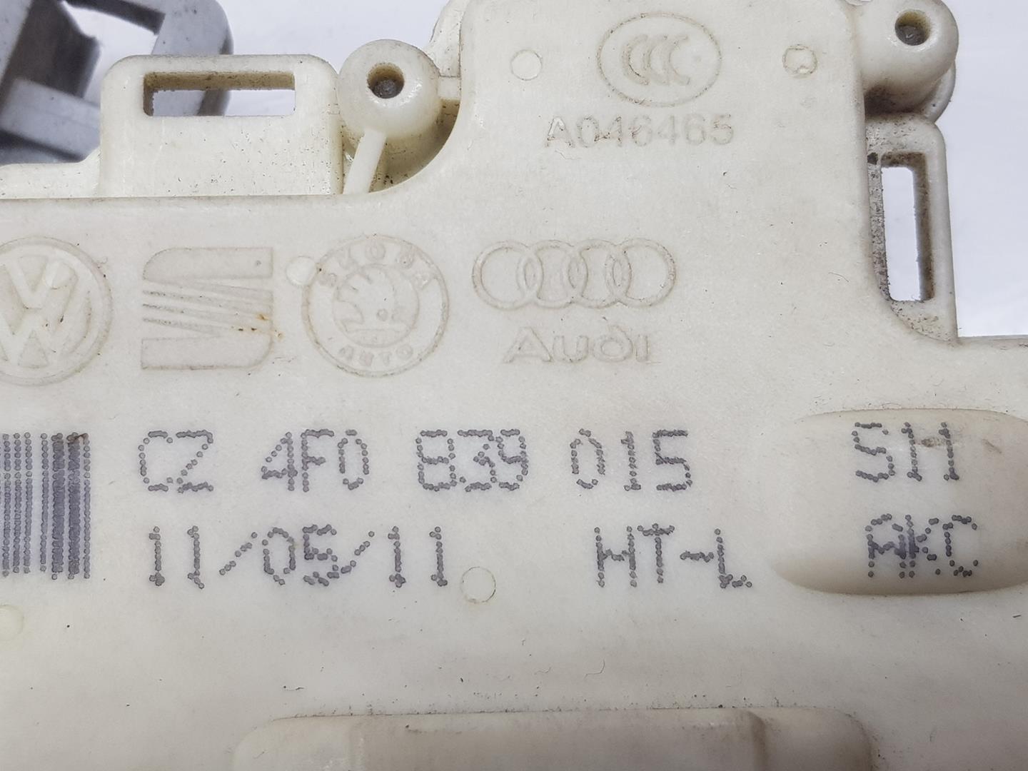 AUDI A2 8Z (1999-2005) Замок задней левой двери 4F0839015, 4F0839015 19776791