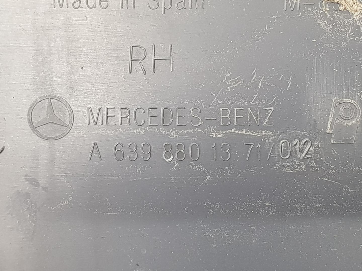 MERCEDES-BENZ Vito W639 (2003-2015) Rear Bumper Right Side Corner A6398801371, A6398801371 19905726
