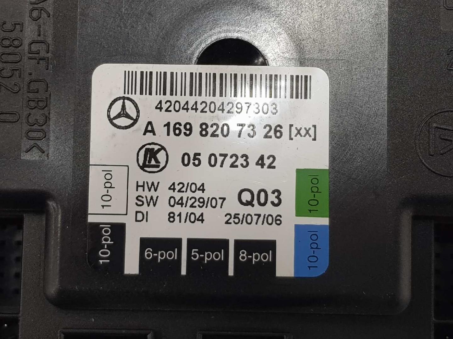 MERCEDES-BENZ B-Class W245 (2005-2011) Other Control Units A1698207326, 1698207326 19698295