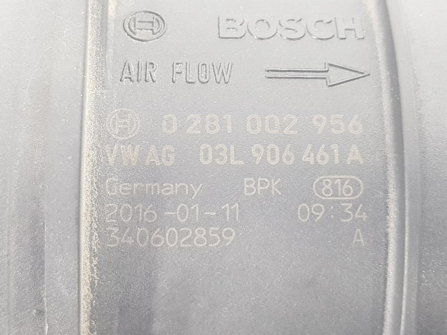 AUDI A4 B9/8W (2015-2024) Mass Air Flow Sensor MAF 03L906461A, 03L906461A 19754473