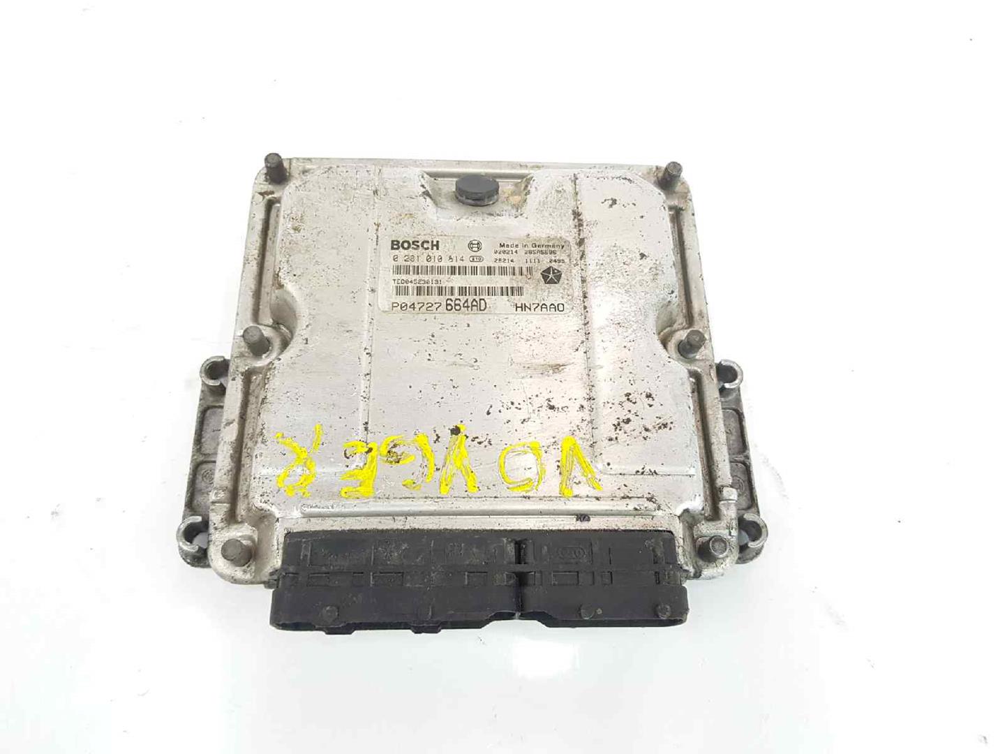 CHRYSLER Sebring 2 generation (2001-2007) Variklio kompiuteris P04727664AD 19680488