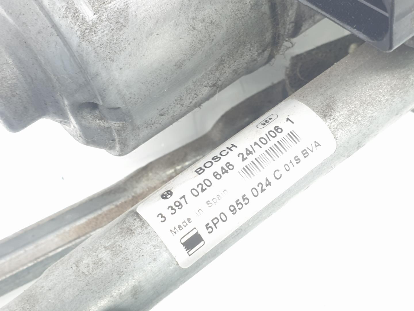 SEAT Altea 1 generation (2004-2013) Mechanizmus stierača predného čelného skla 5P0955024C, 5P0955120A 24246365