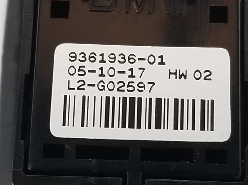 BMW 3 Series F30/F31 (2011-2020) Кнопка стеклоподъемника задней правой двери 61319361936, 9361936-01, 2222DL 24109656
