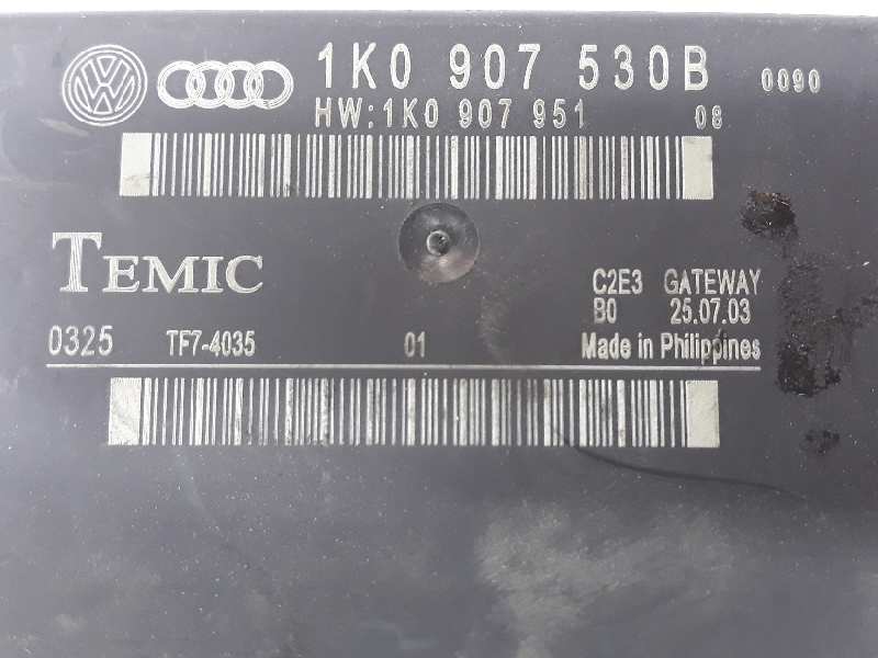 AUDI A3 8P (2003-2013) Ovládací jednotka brány 1K0907530B 19584252