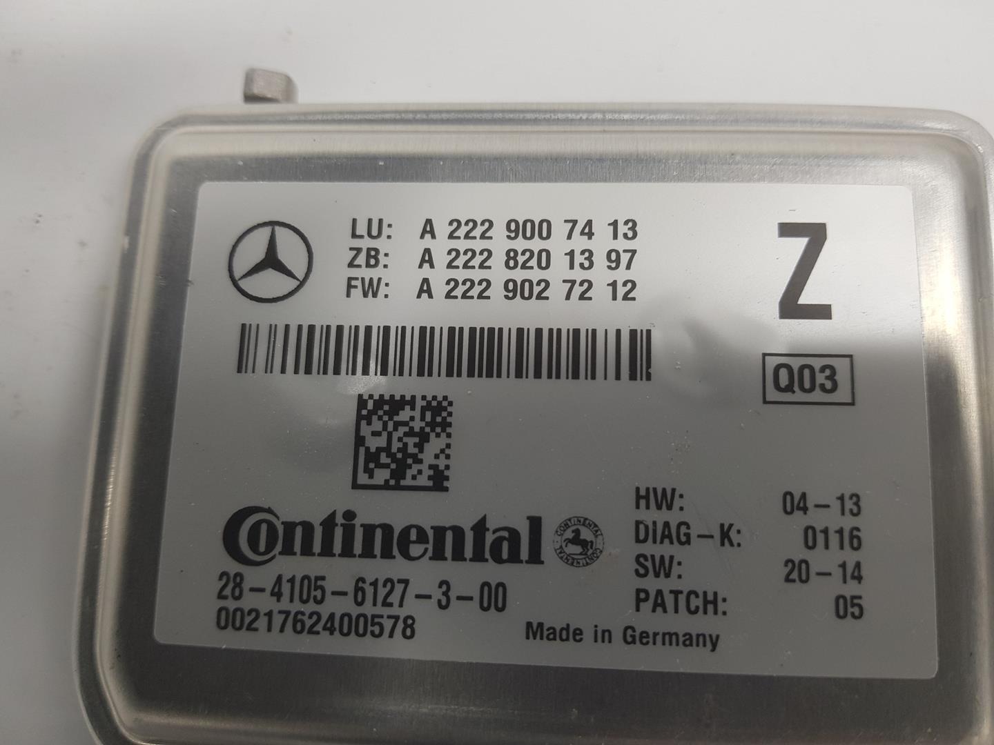 MERCEDES-BENZ GLC 253 (2015-2019) Front Camera A2229007413, A2229007413 24151498