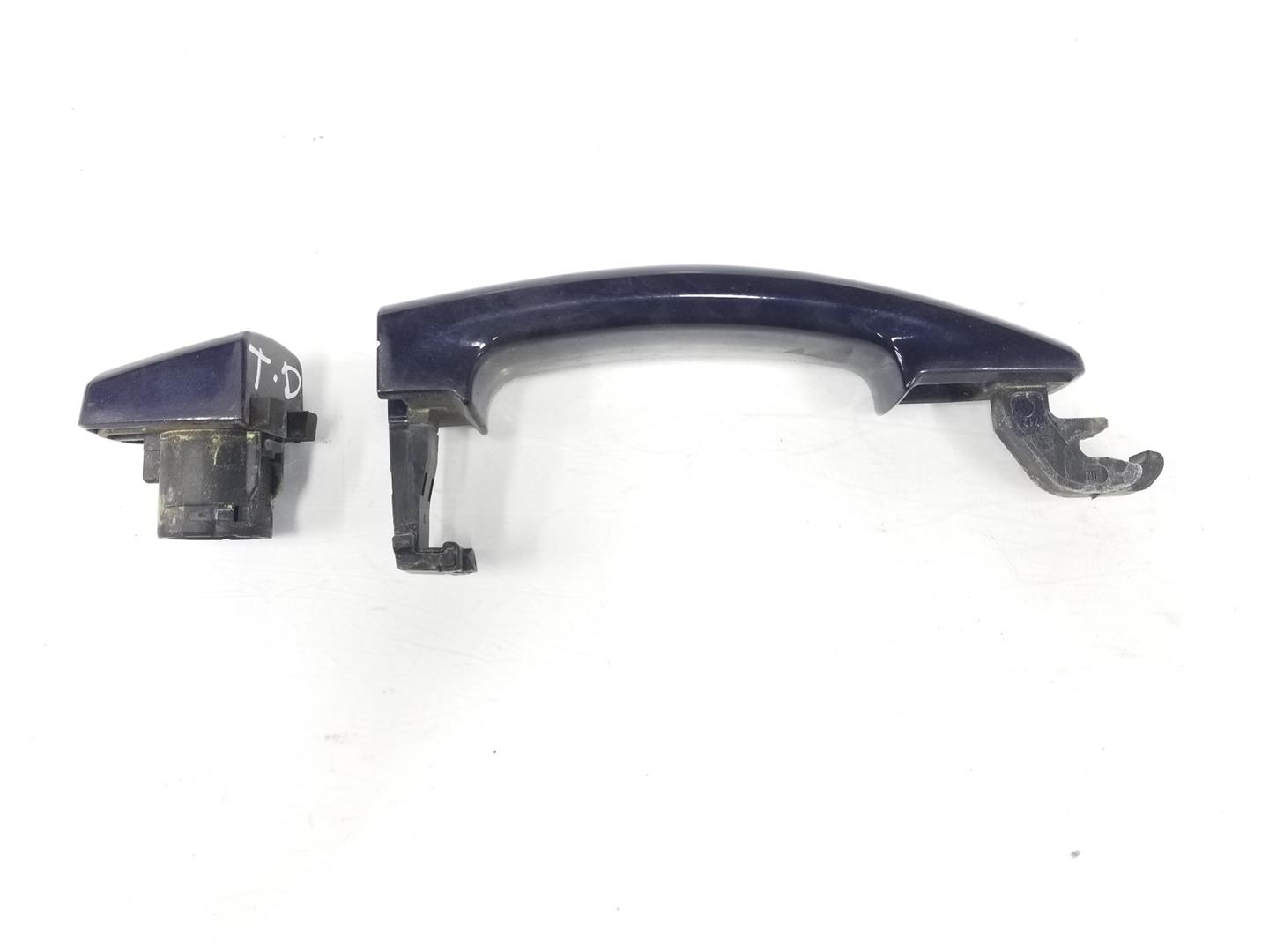 OPEL Signum C (2003-2008) Rear right door outer handle 9180128, 5138159, COLORAZULOSCURO4BU 19774120