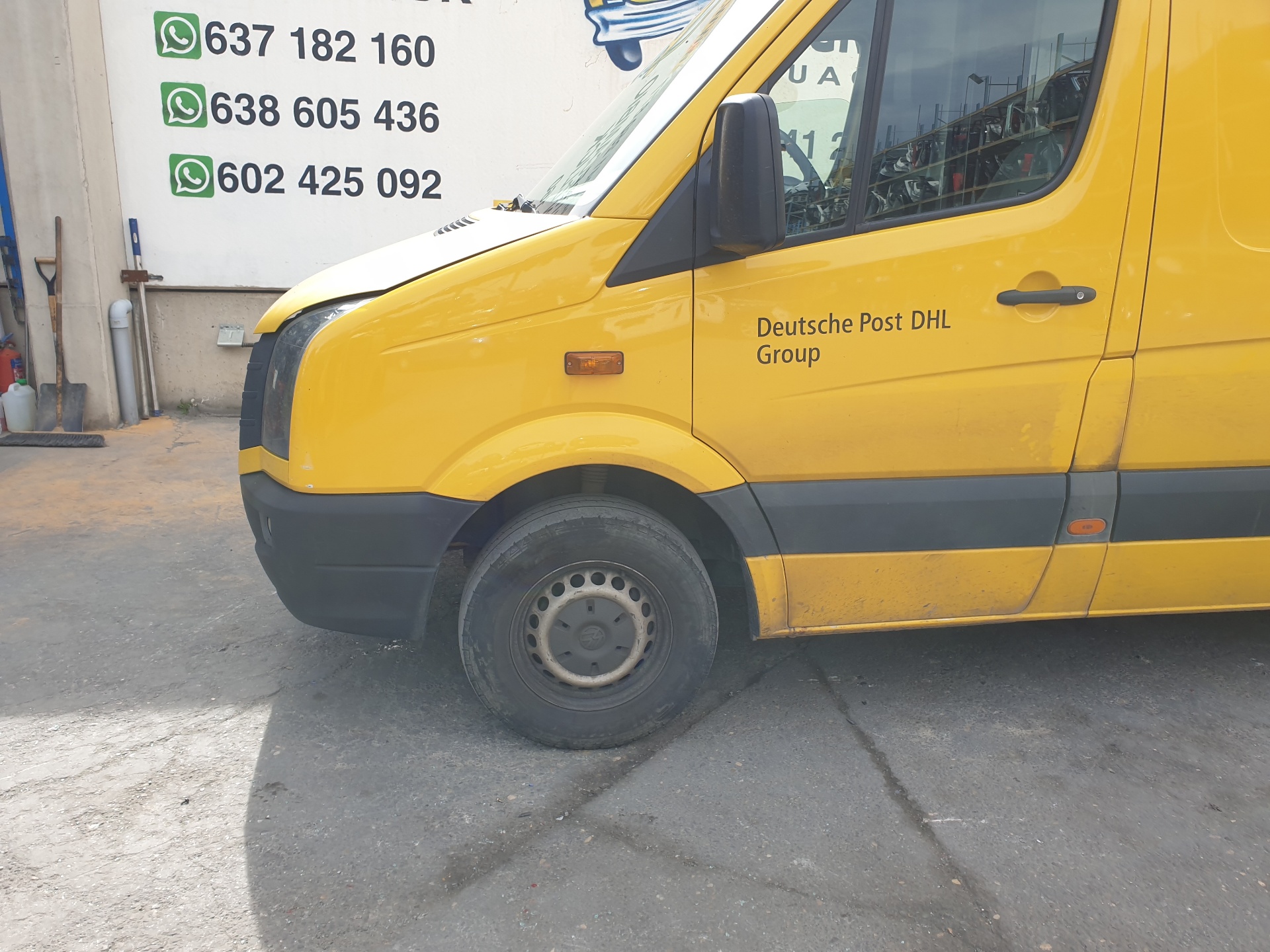 VOLKSWAGEN Crafter 1 generation (2006-2016) Замок правої передньої двері A9067201735,2E1837016C 26997965