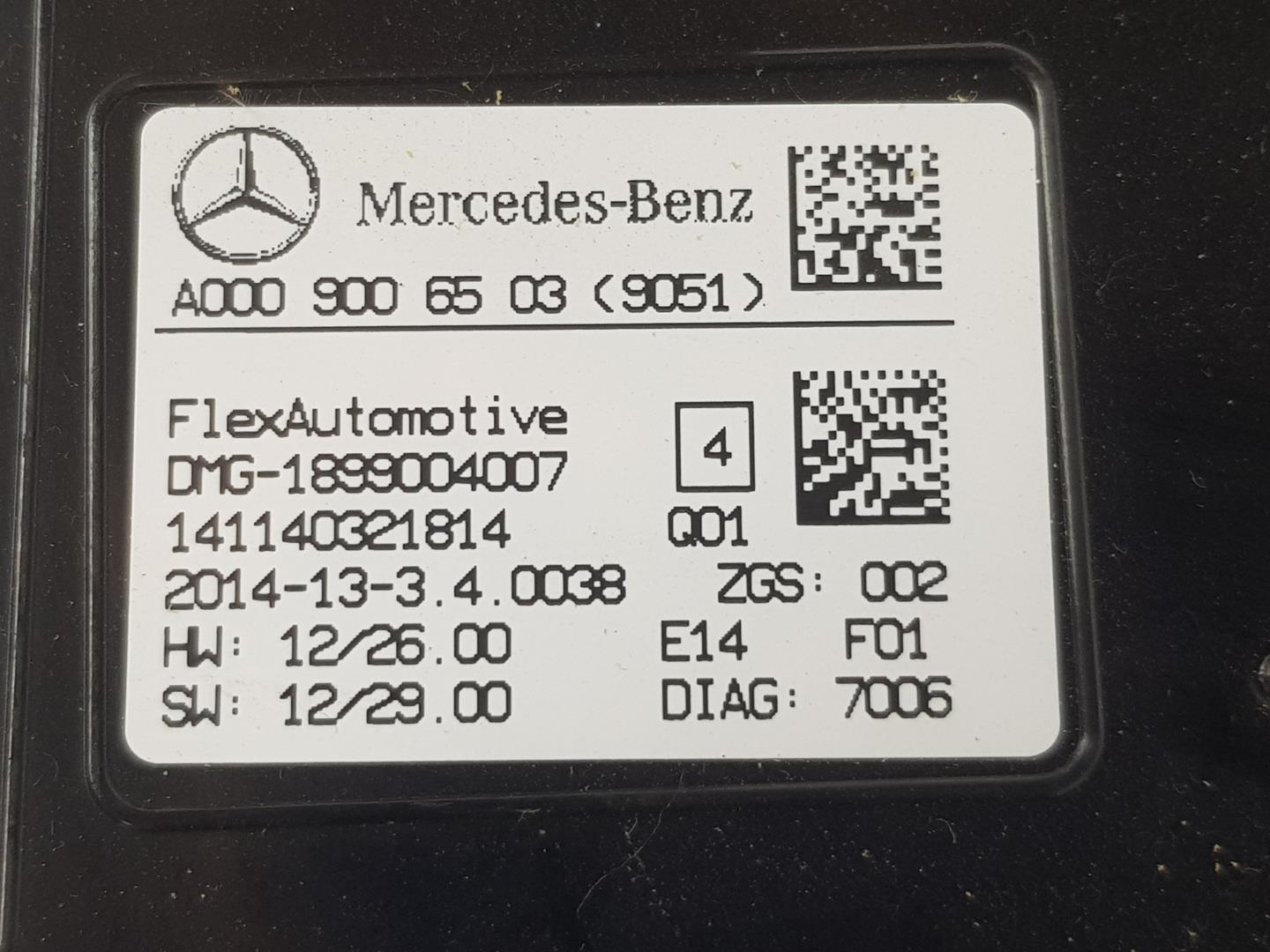 MERCEDES-BENZ CLA-Class C117 (2013-2016) Другие внутренние детали A0009006503,A0009006503 19727139