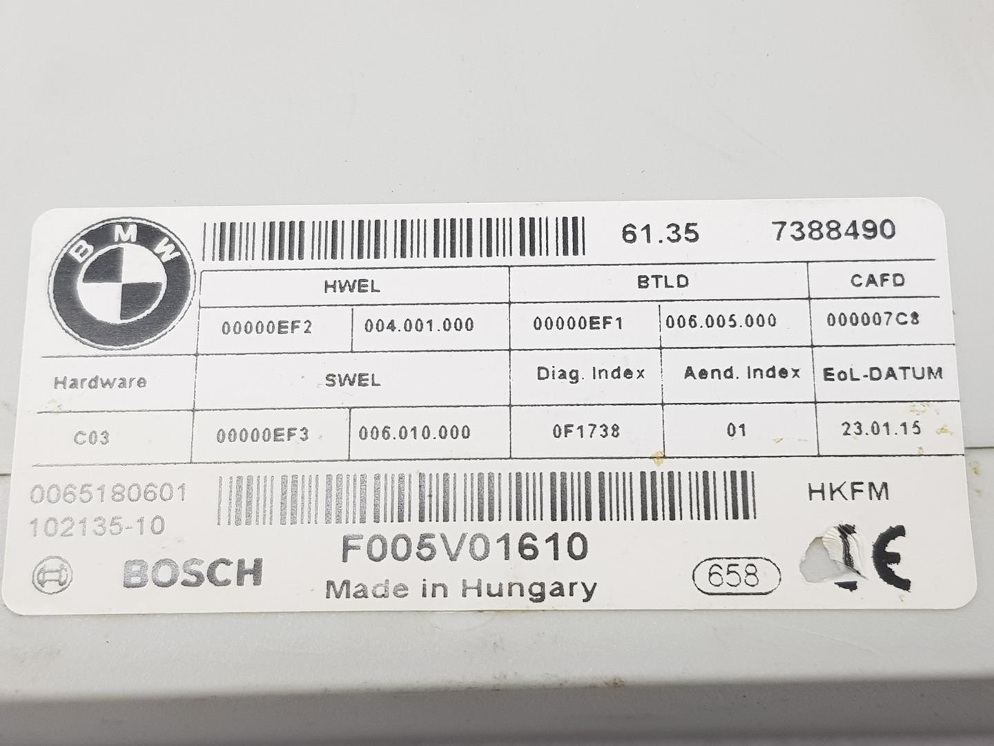 BMW X5 F15 (2013-2018) Other Control Units 61357388490, 61357388490 24235512