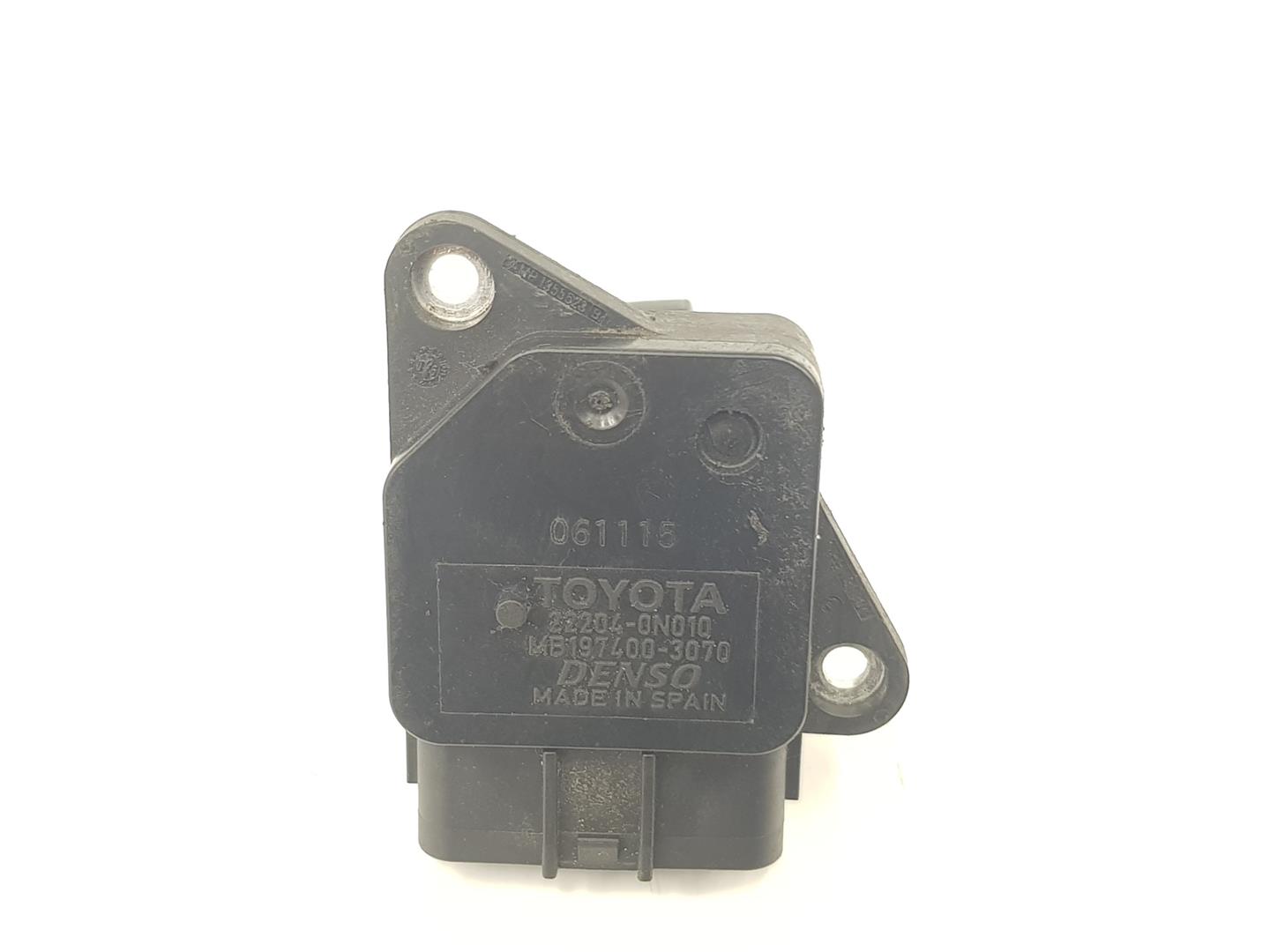 TOYOTA Avensis 2 generation (2002-2009) Mass Air Flow Sensor MAF 222040N010, 222040N010 19936113