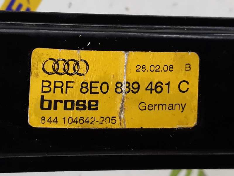 AUDI A4 B7/8E (2004-2008) Rear left door window lifter 8E0839461C,8E0839461C 19591998