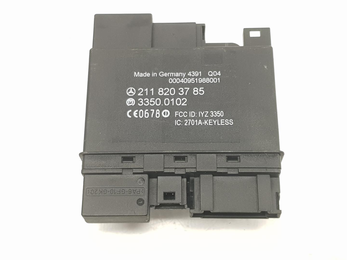 MERCEDES-BENZ E-Class W211/S211 (2002-2009) Other Control Units A2118203785, A2118203785 24228622