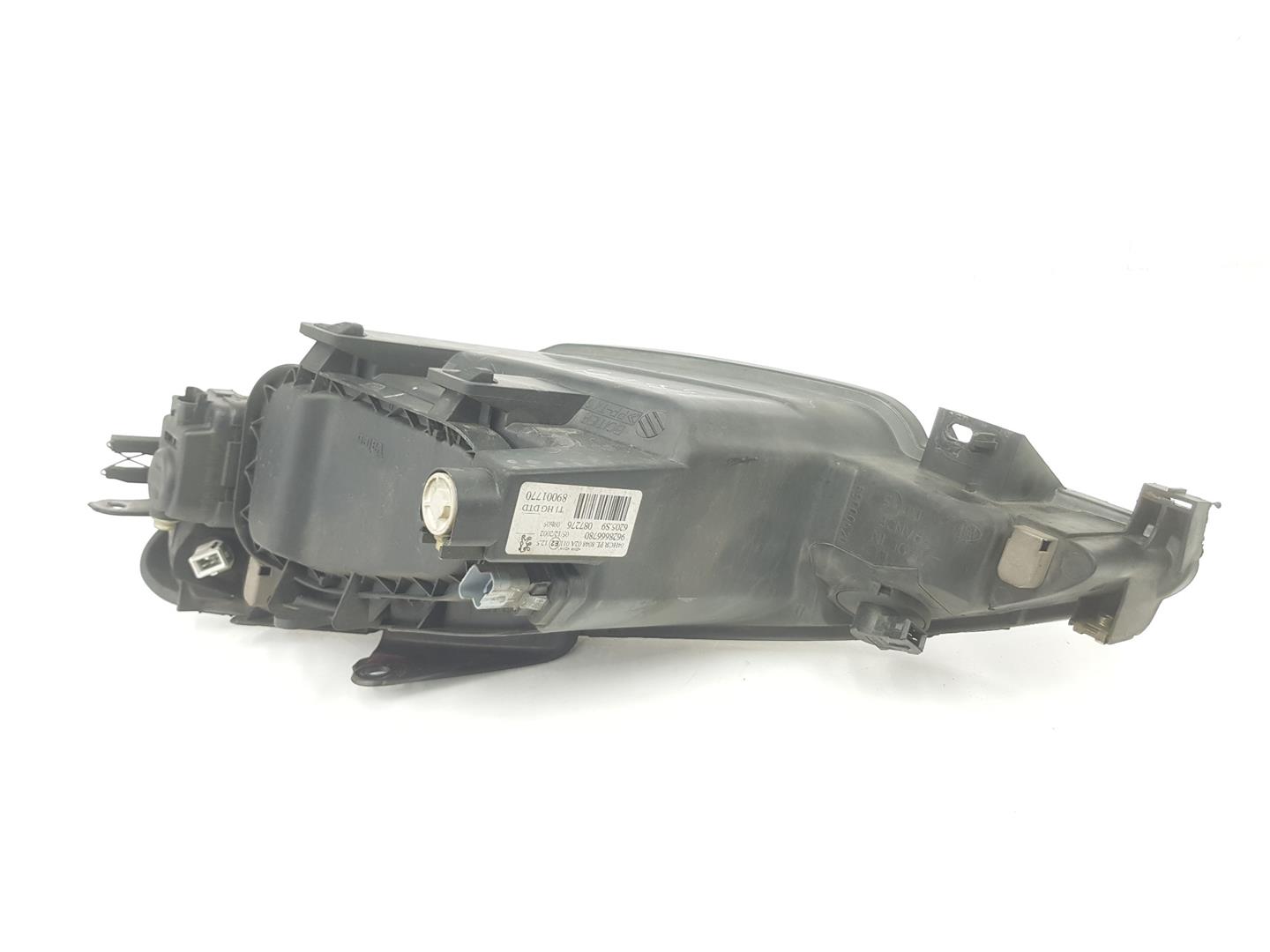 PEUGEOT 206 1 generation (1998-2009) Front Right Headlight 9628666780, 6205S9 24699889