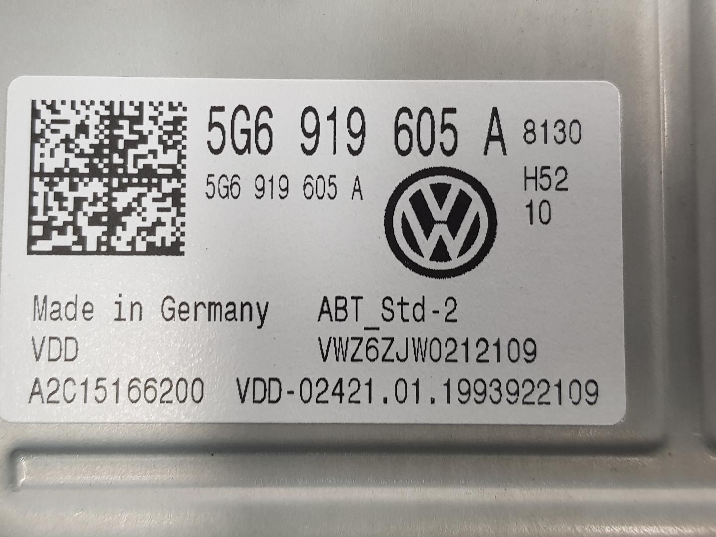 VOLKSWAGEN Golf 7 generation (2012-2024) Other Interior Parts 5G6919605A, 5G6919605A 19807676