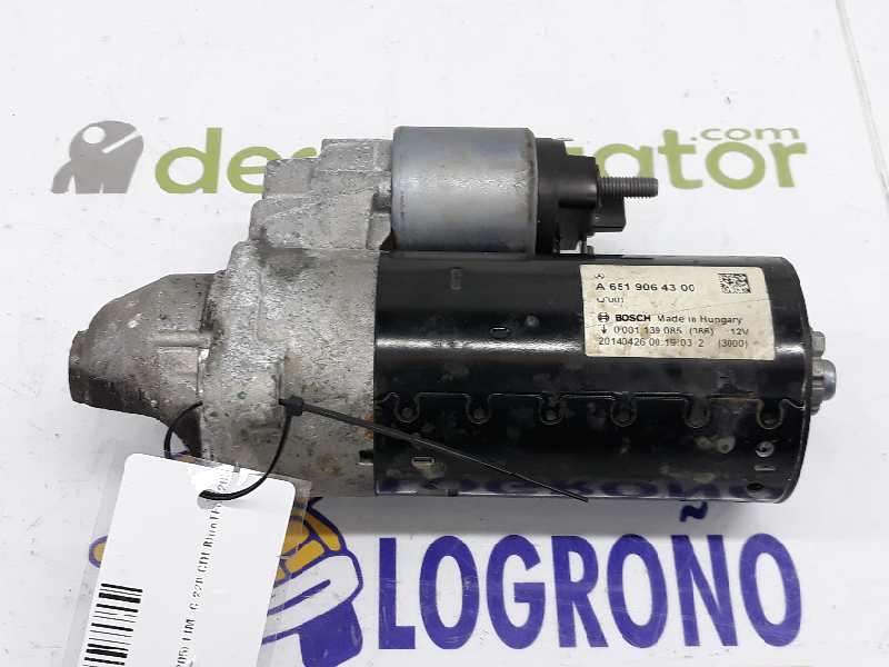 MERCEDES-BENZ C-Class W205/S205/C205 (2014-2023) Starteris A6519064300,0001139085/- 19622856